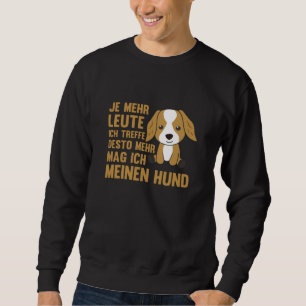 Australischer Schäferhund mag Menschen nicht Sweatshirt