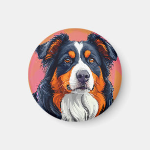 Australischer Schäferhund Magnet