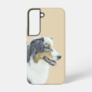 Australischer Schäferhund Malerei - Originale Hund Samsung Galaxy Hülle
