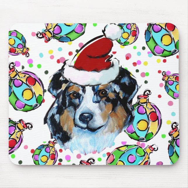 AUSTRALISCHER SCHÄFERHUND MOUSEPAD (Vorne)