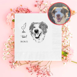 Australischer Schäferhund Personalisiert I Do Too Serviette