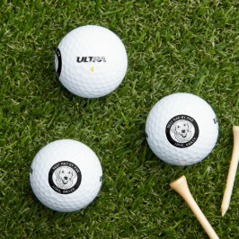 Australischer Schäferhund Personalisiert Zeichnend Golfball