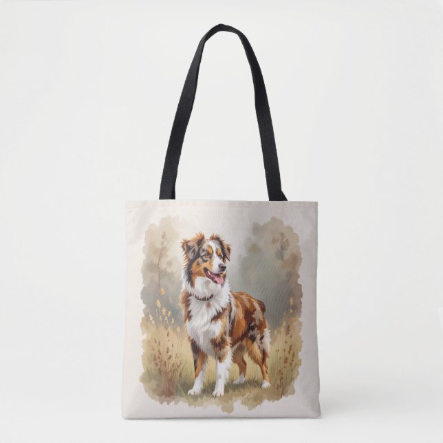 Australischer Schäferhund Roter Merle Aussie (Vorderseite)