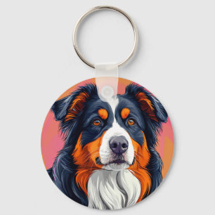 Australischer Schäferhund Schlüsselanhänger
