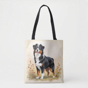 Australischer Schäferhund Schwarz Tricolor Aussie 