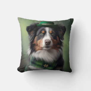 Australischer Schäferhund St. Patrick Kissen