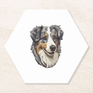 Australischer Schäferhund Untersetzer