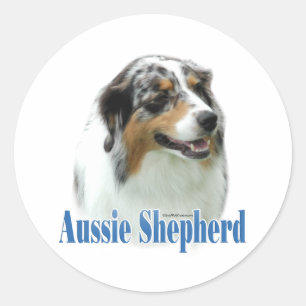 Australischer Schäfername - Aufkleber