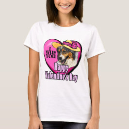 Australischer Schepherd Valentinstag Gifts T-Shirt