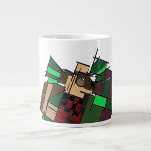 Australischer Schepherd Winter Jumbo-Tasse