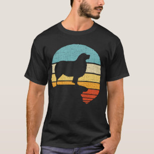 Australischer Shepherd Retro 70er Aussie Dog Owner T-Shirt