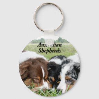 Australischer Shepherd-Schlüsselanhänger Schlüsselanhänger