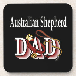Australischer Shepherd-Vater Getränkeuntersetzer