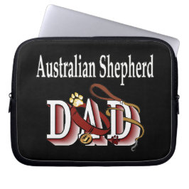 Australischer Shepherd-Vater Laptopschutzhülle
