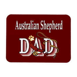 Australischer Shepherd-Vater Magnet
