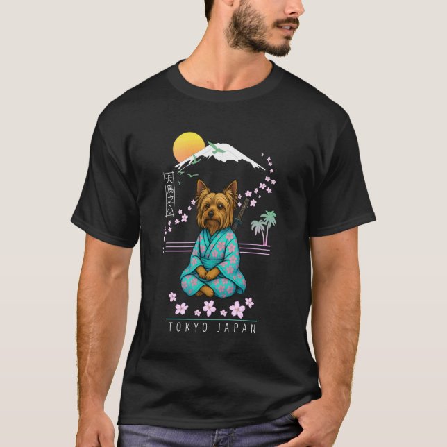 Australischer Silky Terrier T-Shirt (Vorderseite)