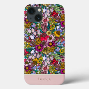 Australischer Sommer-Wildblume-Garten Case-Mate iPhone Hülle