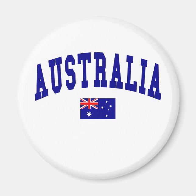 Australischer Stil Magnet (Vorne)