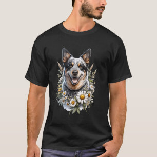 Australischer Stumpy Tail Cattle Dog Sommer Daisy T-Shirt