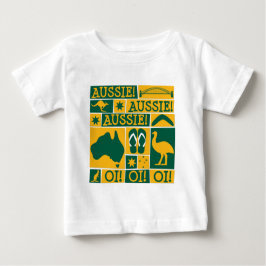 Australischer Tag Baby T-shirt