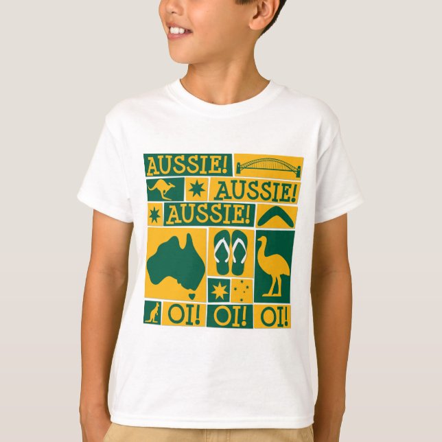 Australischer Tag T-Shirt (Vorderseite)