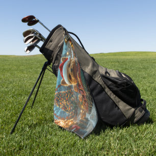 Australischer Terrier Dog Roller Untersetzer Weihn Golfhandtuch