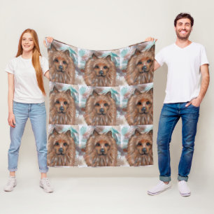 AUSTRALISCHER TERRIER FLEECEDECKE