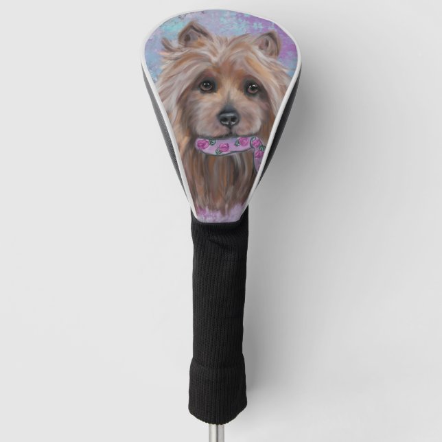 AUSTRALISCHER TERRIER GOLF HEADCOVER (Vorderseite)