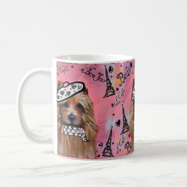Australischer Terrier    Kaffeetasse (Links)