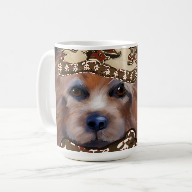 AUSTRALISCHER TERRIER KAFFEETASSE (Vorderseite Links)