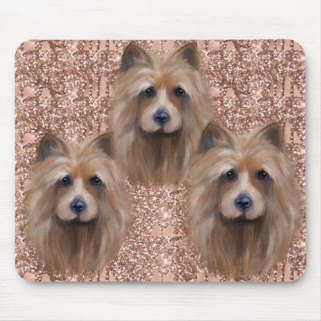 AUSTRALISCHER TERRIER MOUSEPAD (Vorne)