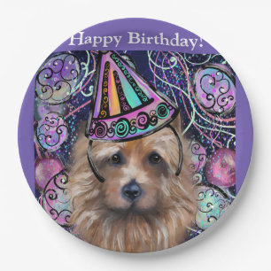 Australischer Terrier    Pappteller