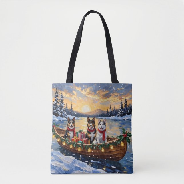Australischer Tierzüchterhund Weihnachtsboot Urlau (Vorderseite)