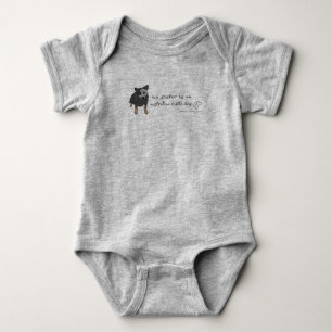 Australischer Treibhund Baby Strampler