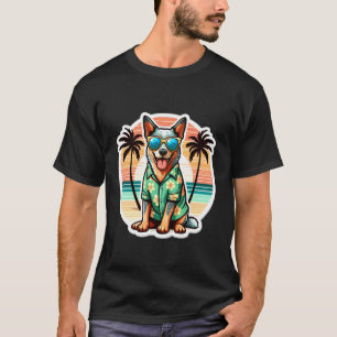 Australischer Treibhund-Besitzer Sommer Vibes Urla T-Shirt