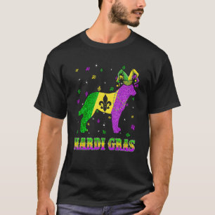 Australischer Treibhund Mardi Gras Karneval Narr B T-Shirt