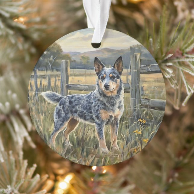 Australischer Treibhund Ornament (Baum)