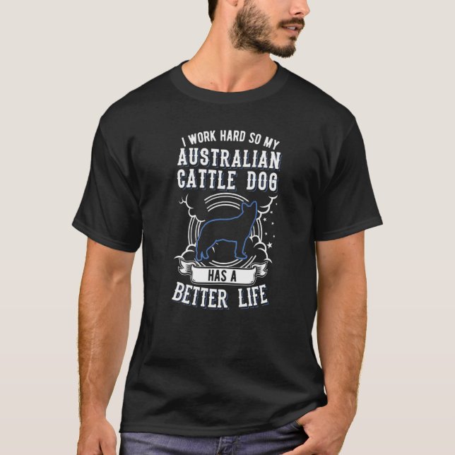Australischer Treibhund T-Shirt (Vorderseite)