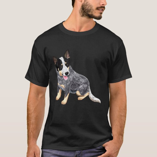 Australischer Treibhund T-Shirt (Vorderseite)