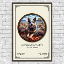 Australischer Treibhund Zoologie-Serie