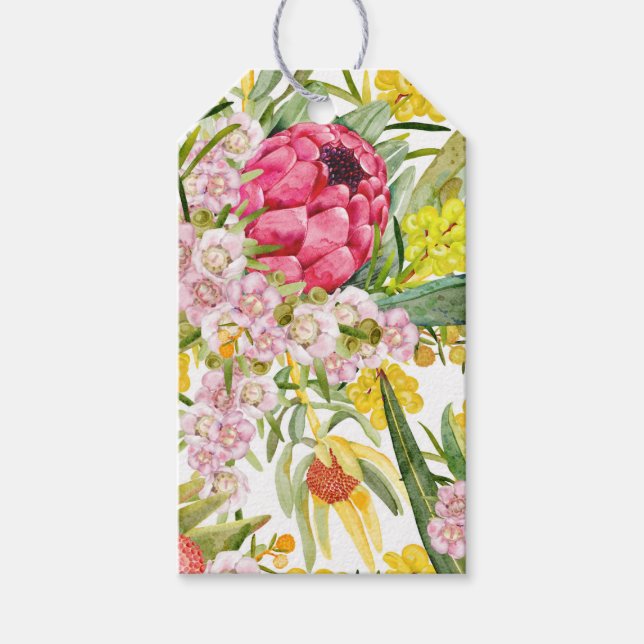 Australischer TropenSummer Geschenkanhänger (Vorderseite)