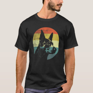 Australischer Tüderhund Retro Vintage Design T-Shirt