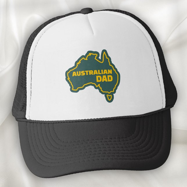 Australischer Vater - Aussie Fathers Day Truckerkappe (Von Creator hochgeladen)