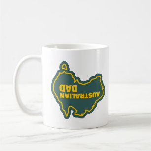 Australischer Vater - Witziger Vater Kaffeetasse
