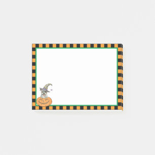 Australischer Vieh-Hund Halloweens Post-it Klebezettel