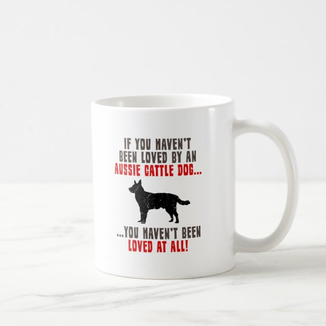 Australischer Vieh-Hund Kaffeetasse (Rechts)