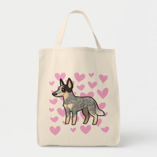 Australischer Vieh-Hund/Kelpie-Liebe Tragetasche