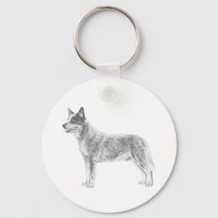 Australischer Vieh-Hund Schlüsselanhänger
