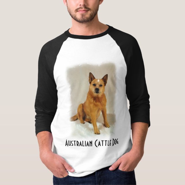 Australischer Vieh-Hund T-Shirt (Vorderseite)
