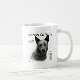 Australischer Vieh-Hunde(blauer) Geschichtsentwurf Kaffeetasse